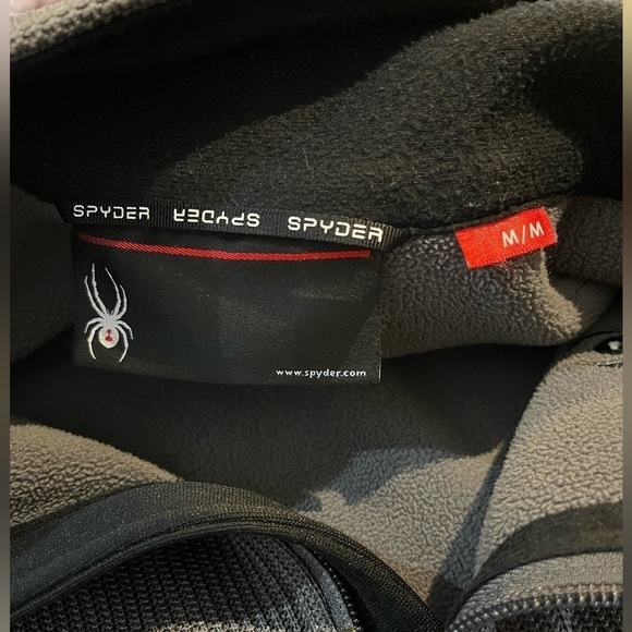 Spyder Half Zip Mens Medium Outbound Midweight Core Sweater 507380 Corpcore - Picture 9 of 11